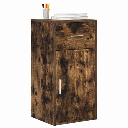 Sideboard med låda Rökt ek 38 x 34 x 75 cm