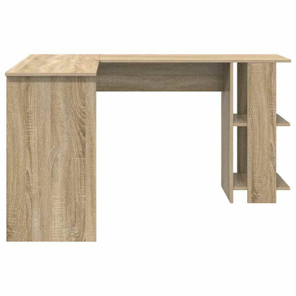 Hörnskrivbord Sonoma-ek 140 x 113,5 x 75 cm Konstruerat trä