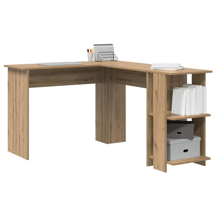 Hörnskrivbord Artisan Ek 140 x 113,5 x 75 cm Konstruerat trä