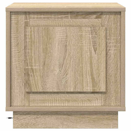 Nattduksbord Sonoma-ek 44 x 34,5 x 45 cm Konstruerat trä