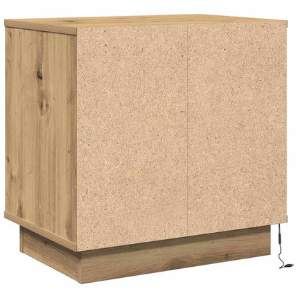 Nattduksbord Artisan Ek 50 x 34,5 x 50 cm Konstruerat trä
