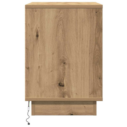 Nattduksbord Artisan Ek 50 x 34,5 x 50 cm Konstruerat trä