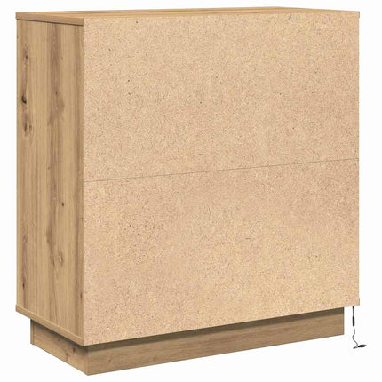 Nattduksbord Artisan Ek 71 x 34,5 x 75 cm Konstruerat trä