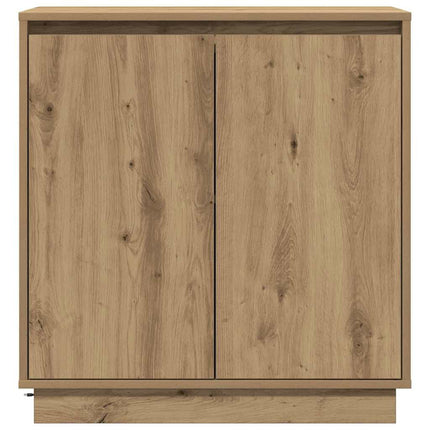 LED-sido bord för Artisan-ek 71 x 34,5 x 75 cm Konstruerat trä