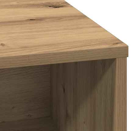 LED-sido bord Artisan Ek 71 x 34,5 x 75 cm Konstruerat trä