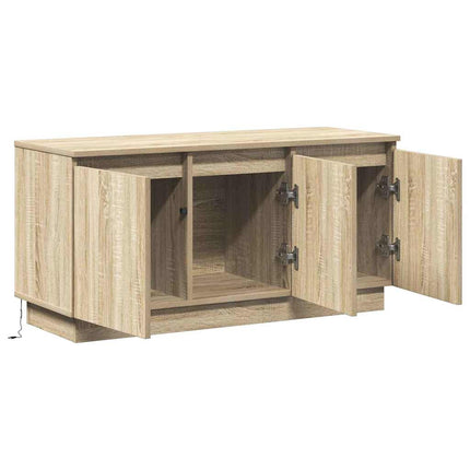 TV-skåp 100 x 38 x 49 cm Sonoma-ek Konstruerat trä