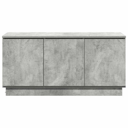 TV-skåp Betonggrå 100 x 38 x 49 cm Konstruerat trä