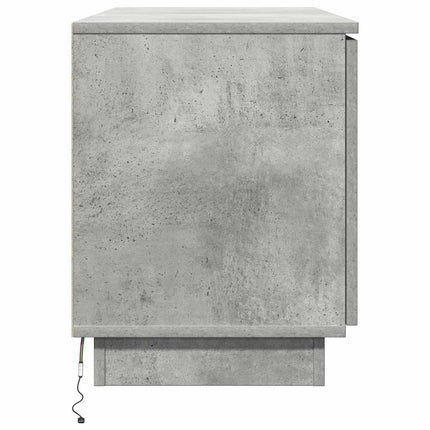 TV-skåp Betonggrå 100 x 38 x 49 cm Konstruerat trä