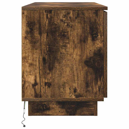 TV-skåp Rökt ek 100 x 38 x 49 cm Konstruerat trä