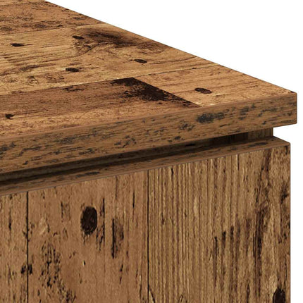 TV-skåp Gammalt trä 100 x 38 x 49 cm Konstruerat trä