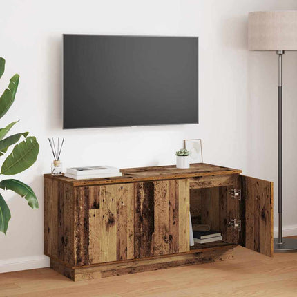 TV-skåp Gammalt trä 100 x 38 x 49 cm Konstruerat trä
