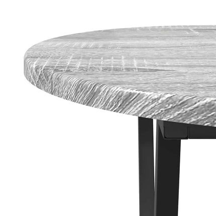 Kaffeebord Grå 80 x 40 x 40.5 cm Konstruktions trä och metall
