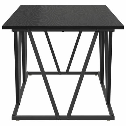 Kaffeebord Svart Ek 100 x 50 x 40 cm