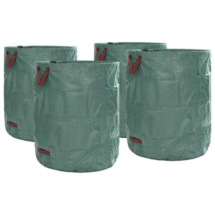 Trädgårdsavfallspåsar 4 pcs Grön 79 x 79 x 99,5 cm Polypropylen