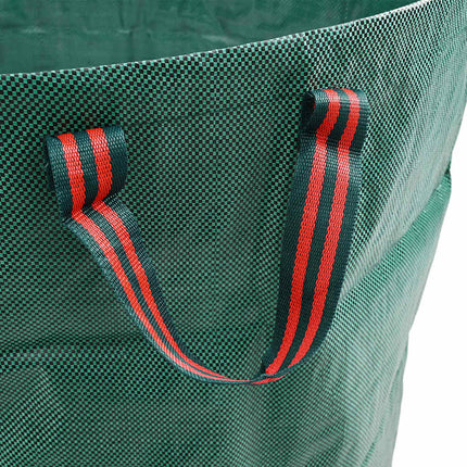 Trädgårdsavfallspåsar 12 pcs Grön 67 x 67 x 75,5 cm