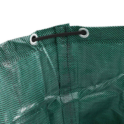 Trädgårdsavfallspåsar 12 pcs Grön 66 x 66 x 83,5 cm