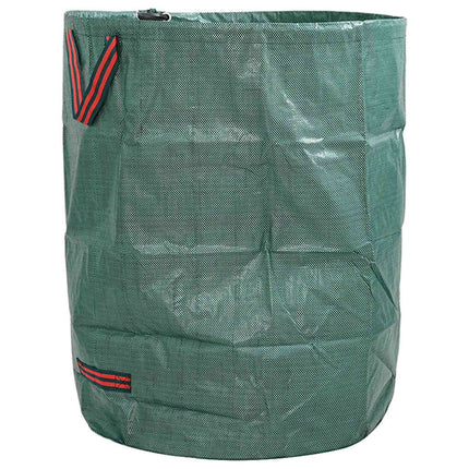 Trädgårdsavfallspåsar 12 pcs Grön 66 x 66 x 83,5 cm