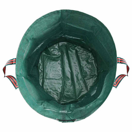 Trädgårdsavfallspåsar 12 pcs Grön 66 x 66 x 83,5 cm