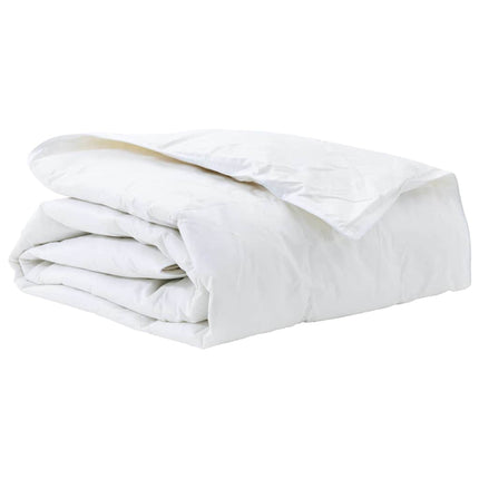 Duntäcke Vit 140 x 220 cm Fjäder
