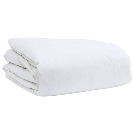 Duntäcke Vit 240 x 220 cm Fjäder
