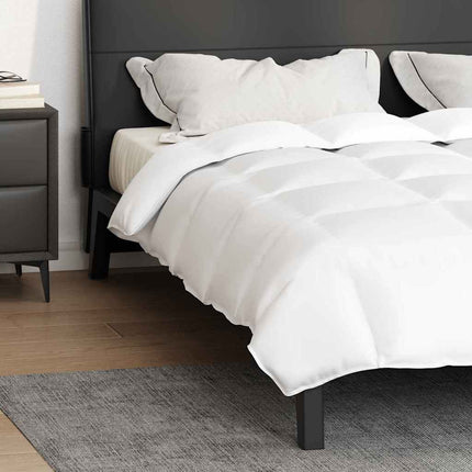 Duntäcke Vit 240 x 260 cm Fjäder