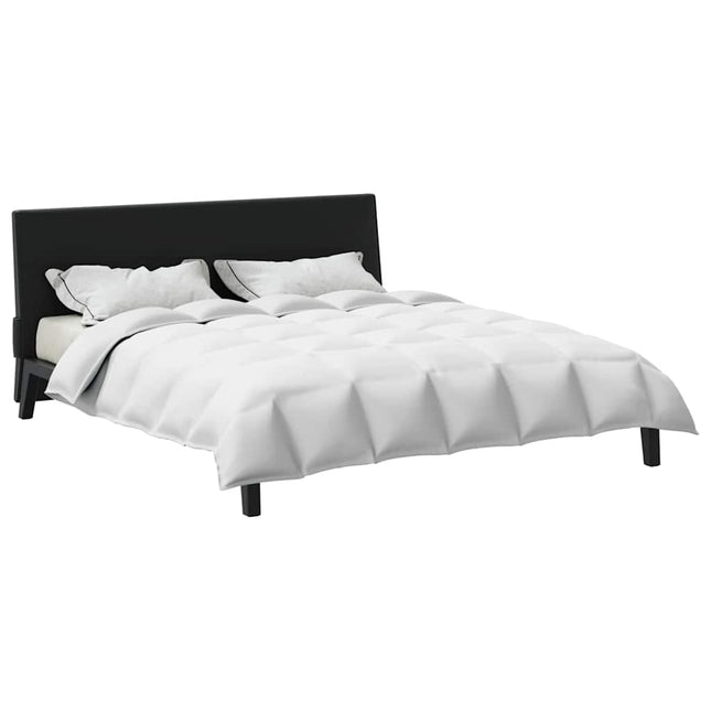 2-i-1 Duntäcke Vit 240 x 200 cm Fjäder