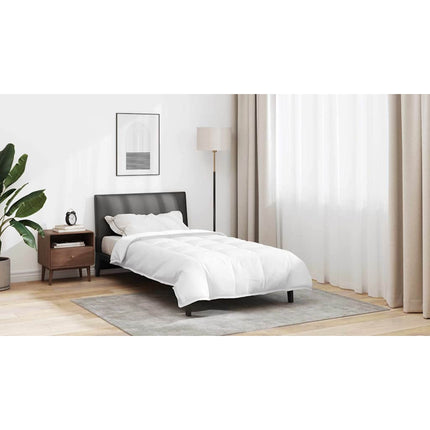 2-i-1 Duntäcke Vit 155 x 220 cm Fjäder