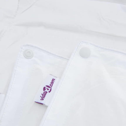 2-i-1 Duntäcke Vit 200 x 220 cm Fjäder