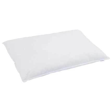 Kudde med kudde Vit 40 x 80 cm Fjäder