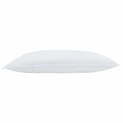 Kudde med kudde Vit 40 x 80 cm Fjäder