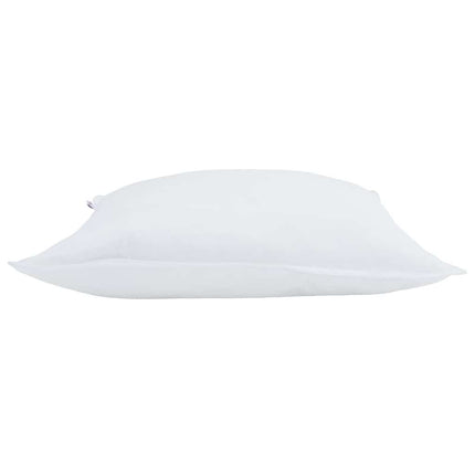 Kudde med kudde 2 pcs Vit 40 x 40 cm Fjäder