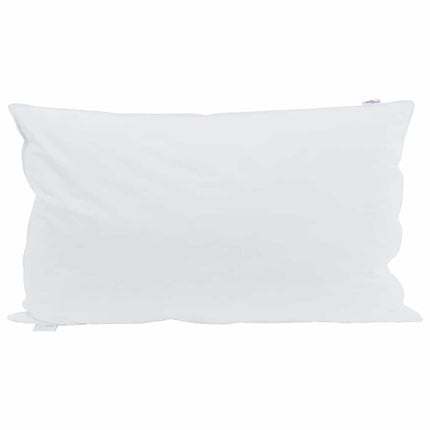 Kudde med kudde 2 pcs Vit 40 x 80 cm Fjäder