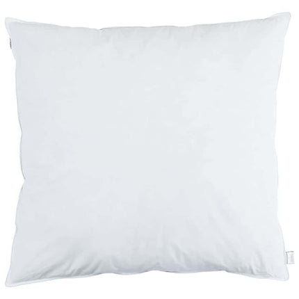 Kudde med kudde 2 pcs Vit 50 x 50 cm Fjäder