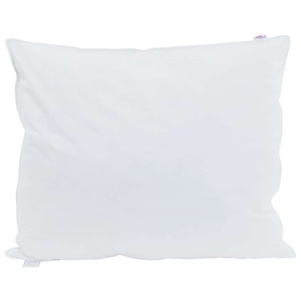 Kudde med kudde 2 pcs Vit 60 x 70 cm Fjäder