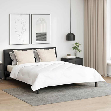 Kudde med kudde 2 pcs Vit 60 x 80 cm Fjäder