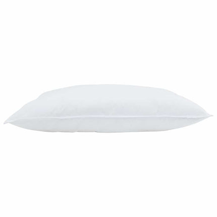 Kudde med kudde 2 pcs Vit 70 x 90 cm Fjäder