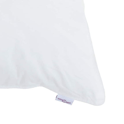 Kudde med kudde Vit 40 x 80 cm Bomull