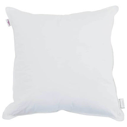 Kudde med kudde Vit 80 x 80 cm Bomull