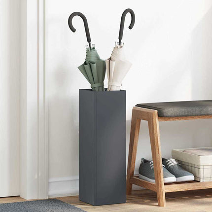 Förvaringskrok & Ställ Antracit 15,5 x 15,5 x 49 cm Stål