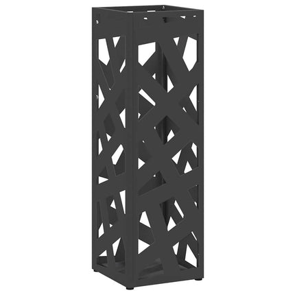 Förvaringskrok & Ställ Svart 15,5 x 15,5 x 49 cm Metall