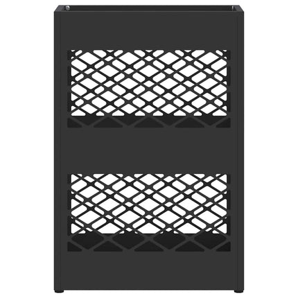 Förvaringskrok & Ställ Svart 28 x 12 x 41 cm Stål