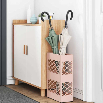 Förvaringskrok & Ställ Rosa 28 x 12 x 41 cm Stål