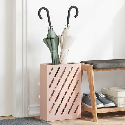 Förvaringskrok & Ställ Rosa 28 x 12 x 41 cm Stål