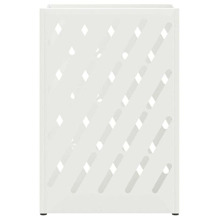 Förvaringskrok & Ställ Vit 28 x 12 x 41 cm Stål