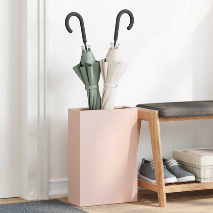 Förvaringskrok & Ställ Rosa 28 x 12 x 41 cm Stål