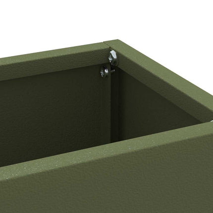 Förvaringskrok & Ställ Olivgrön 28 x 12 x 41 cm Stål