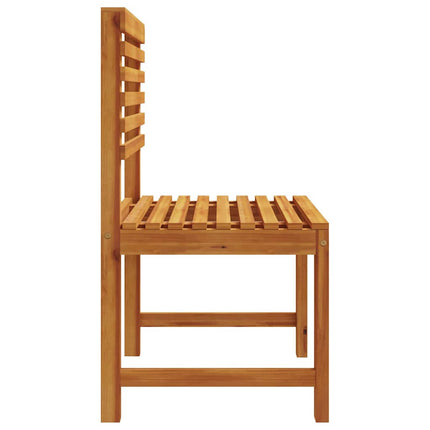 Trädgård Stol 2 pcs Brun 50 x 50 x 91cm Massivt akaciaträ