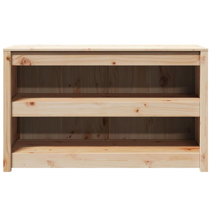 Köksskåp med hylla MEPPEL Brun Ek 106 x 55 x 64 cm Massiv furu