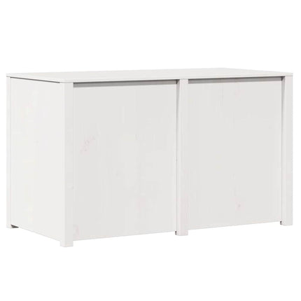 Köksskåp med hylla MEPPEL Vit 106 x 55 x 64 cm Massiv furu