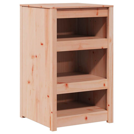 Köksskåp med hylla MEPPEL Brun Ek 55 x 55 x 92 cm Massiv furu